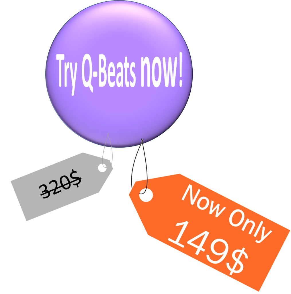 q-beats sale 149$ q-beats therapy, sleepless nights, improving sleep
